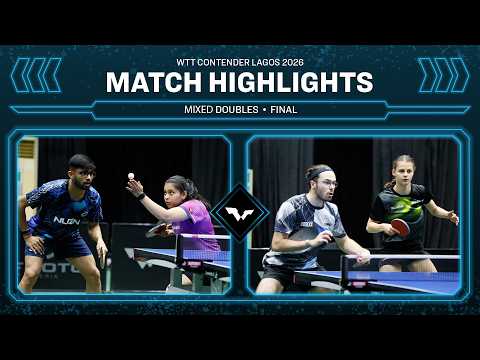 Shah/Chitale vs De Nodrest/Lutz | XD Final | #WTTLagos 2026 thumbnail