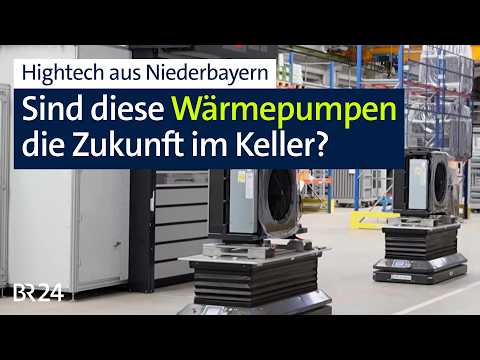 Hightech-Heizung aus Mainburg: Sind diese Wärmepumpen die Zukunft im Keller? | Abendschau | BR24 thumbnail