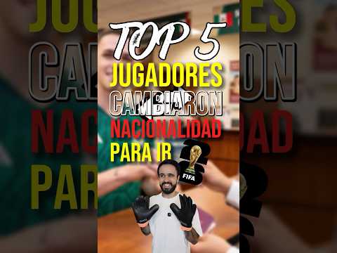 TOP 5 JUGADORES QUE CAMBIARON DE NACIONALIDAD PARA IR AL MUNDIAL 2026 🇪🇸✈️ 🇲🇦 thumbnail