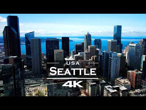 SEATTLE in 4K 🇺🇸 | Stunning Drone Views of the Space Needle & Skyline thumbnail