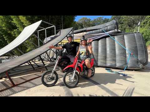 My Mum’s 1st Jump Ever on Motorbike! thumbnail