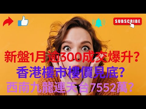 香港樓市樓價通關見底小陽春？ 新盤1月逾300成交爆升？ thumbnail