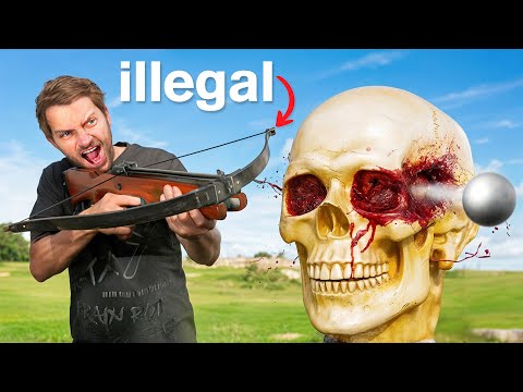 testing ILLEGAL weapons on ourselves... (we went TOO FAR) thumbnail