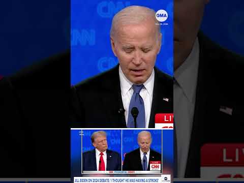 Jill Biden says she thought Joe Biden was having a stroke during 2024 debate thumbnail