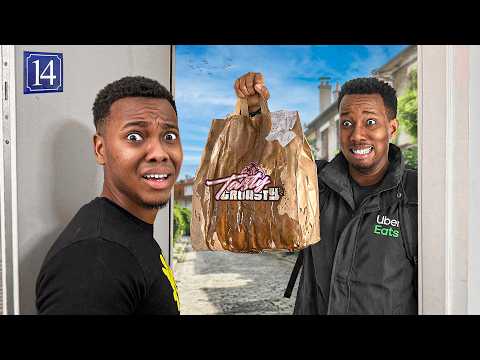 QUAND TU COMMANDES SUR UBER EATS 😑 - Les Parodie Bros thumbnail
