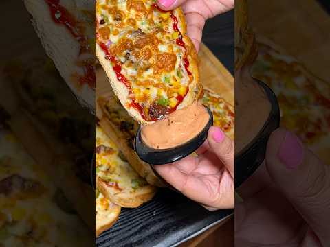 Bread Pizza !! #soniabartonrecipes  #snackrecipe #lunchbox #easyrecipe #quicksnacks #easysnacks #yt thumbnail
