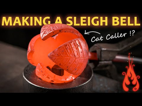 Blacksmithing - Making a Sleigh Bell thumbnail