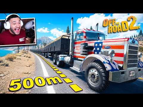 500 METROS de CAMINHÃO no OFF THE ROAD 2 thumbnail