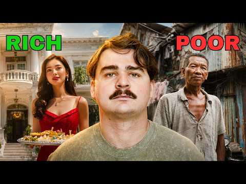 24 Hours in Rich Bangkok VS 24 Hours in Poor Bangkok thumbnail