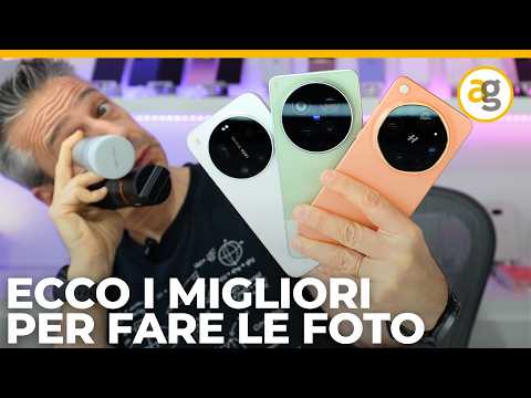 TOP CAMERAPHONE a OGGI! XIAOMI 17 vs. OPPO Find X9 vs. VIVO X300 ULTRA thumbnail