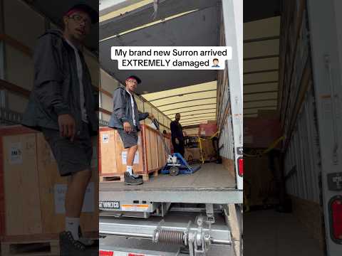 $7000 bike arriving like this is crazy #Surron #UltraBee #CommonTrafficMafia #Cars thumbnail