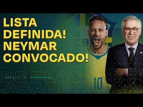 NEYMAR NA SELEÇÃO! COMO CHEGAM OS 26 NOMES DA LISTA DE CONVOCAÇÃO DO ANCELOTTI? | De Placa 19/05/26 thumbnail