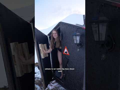 We Made a Tiny House Sauna ?? thumbnail