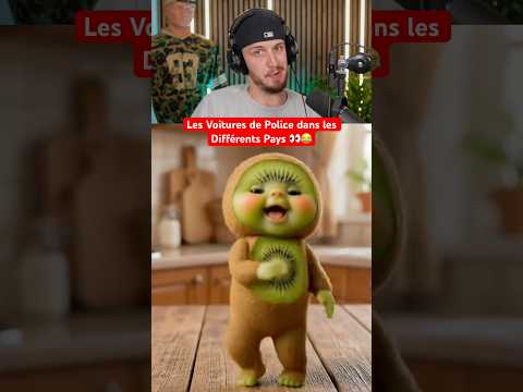 Les Voitures de Police dans les Différents Pays 👀😂 thumbnail