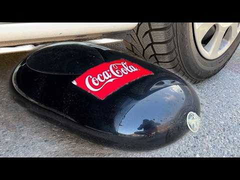 COCA COLA BALLOON VS CAR, Coca Cola Zero, PowerAde, Fanta, Sprite, Fruko and Mentos Diff Unde thumbnail