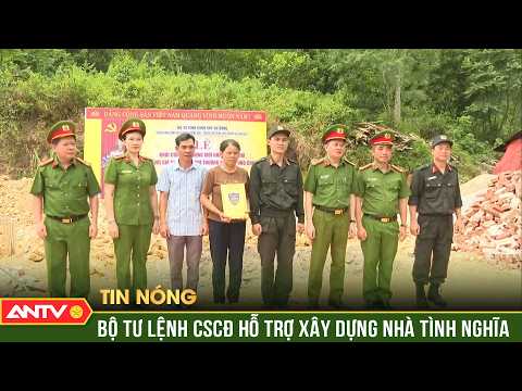 Bộ Tư lệnh Cảnh sát cơ động hỗ trợ xây dựng nhà tình nghĩa | ANTV thumbnail