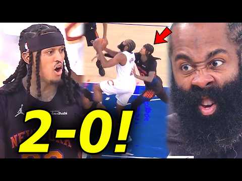 GIGIL si Jordan Clarkson kay Harden, tinawanan lang ni Brunson ang cavs! | Knicks vs Cavaliers! thumbnail