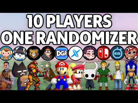 We tried a 10 player cross-game RANDOMIZER thumbnail