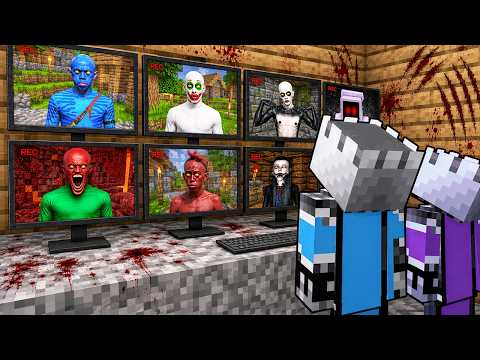 KITA PASANG CCTV MEMANTAU 'KENAPA NYAK' DI SELURUH DESA MINECRAFT!!! thumbnail