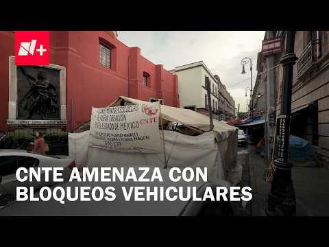 CNTE afecta tránsito en la CDMX: Amaga con usar autos para bloquear Circuito Interior thumbnail