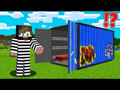 ماين كرافت لايف ستيل الحرامية #21 : الحاويات صارت بيتي !!؟ ?? thumbnail