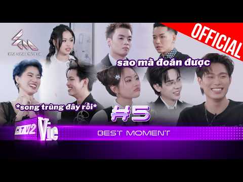 BEST MOMENT “SAY HI”: Negav Dương Domic Pháp Kiều nâng cao độ khó, Pháo tìm thấy "song trùng" thumbnail