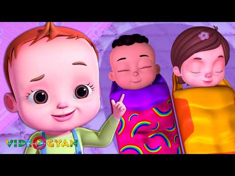 Sleepover + More Nursery Rhymes | Nursery Rhymes for Kids | 3D Baby Songs by Videogyan thumbnail