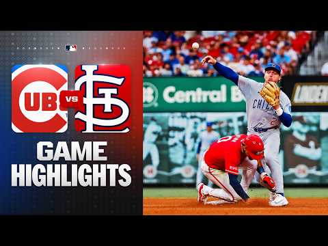 Cubs vs. Cardinals Game Highlights (5/29/26) | MLB Highlights thumbnail