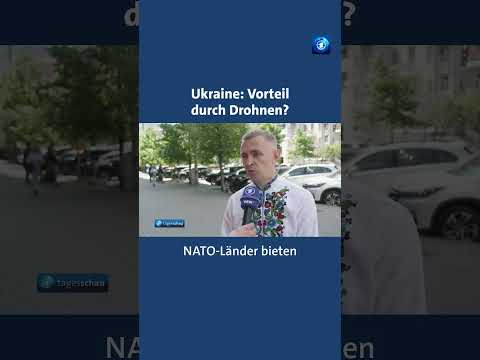 Ukraine: Vorteil durch bessere Drohnen bei Verteidigung gegen Russland? #ukraine #tagesschau thumbnail