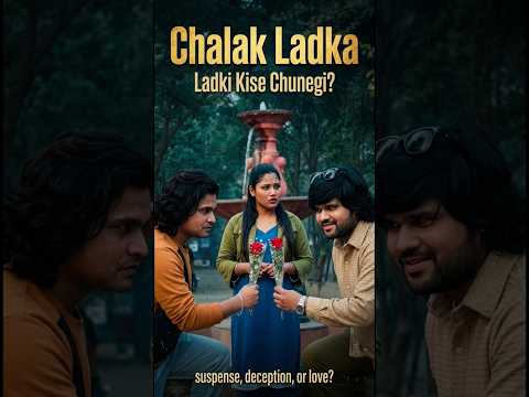Chalak Ladka 😱Ladki Kise chunegi ? #chalaki #suspense #moral #gold thumbnail