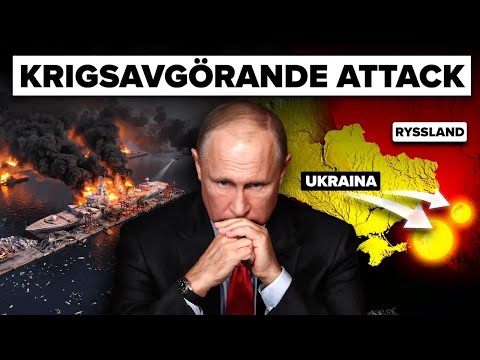 En enorm eldkula slukar Putins stolthet till havs thumbnail