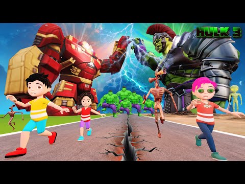 The King of Hulk Monster Part 3 | Hulk Wala Cartoon | Pagal beta | Desi Comedy Video |Cs Bisht Vines thumbnail