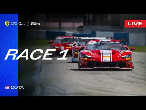 LIVE Ferrari Challenge North America - COTA, Race 1 thumbnail