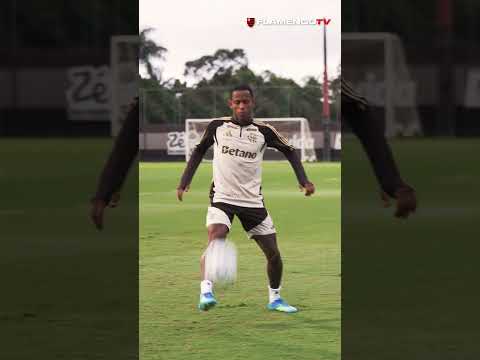 FLAMENGO TREINA E SE PREPARA PARA O CONFRONTO CONTRA O ESTUDIANTES NO MARACA, PELA LIBERTADORES! ?⚫ thumbnail