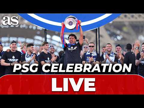 LIVE: PSG CHAMPIONS LEAGUE WINNERS CELEBRATION  | Parc des Princes thumbnail
