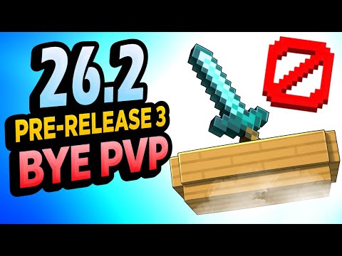 ✅ ELIMINARON el Attribute Swapping 👉 26.2 Pre-Release 3 Minecraft thumbnail