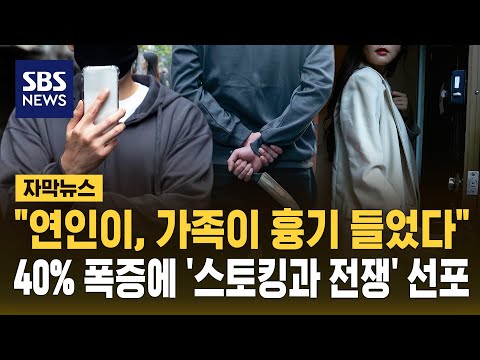 작년 '43만 건' 폭증.. 당신이 몰랐던 '관계성 범죄'의 실체 (자막뉴스) / SBS thumbnail