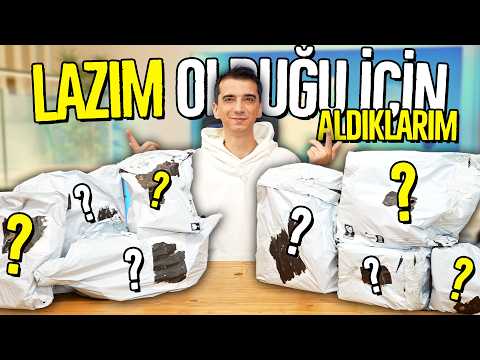 Lazım Olduğu İçin Aldıklarım! Toplu Paket Açılışı thumbnail