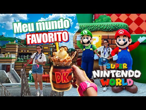 Super Nintendo World no Epic Universe: TOUR, COMIDAS, ATRAÇÕES E MAIS DICAS thumbnail