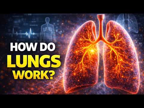 How Lungs Work – Breathing Process, Gas Exchange, Oxygen Transport, Alveoli Function and Diseases thumbnail