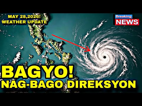 MAY 28,2026 |Typhoon Alert! DIREKSYON NG BAGYONG DOMENG DITO PAPUNTA! LALAKAS SA TYPHOON!  thumbnail