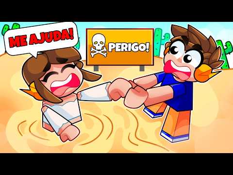 SALVEI minha CRUSH da AREIA MOVEDIÇA no ROBLOX! thumbnail