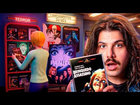 agora a minha locadora tem os MELHORES FILMES DE TERROR thumbnail