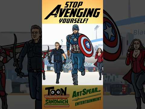 Avengers vs Avengers - TOON SANDWICH #funny #marvel #avengers #parody #mcu #animation thumbnail