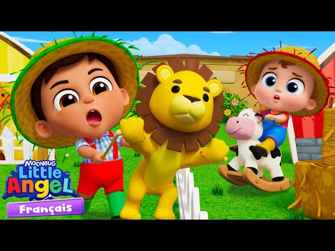 Le vieux Mac Donald à la ferme | Nouvel Épisode | Comptines avec Bébé Louis | Little Angel Français thumbnail