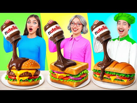 Reto De Cocina Yo vs Abuela | Increíbles Desafíos Alimentarios de Multi DO Challenge thumbnail