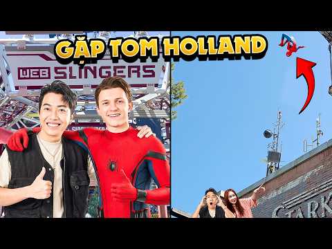 CrisDevilGamer gặp được Spider Man Tom Holland tại Disney Adventure thumbnail