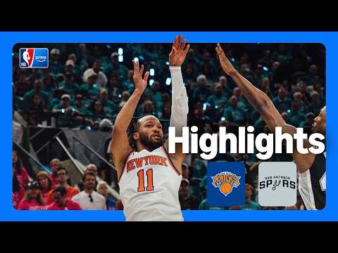 ¡Qué GAME 1 en las FINALES NBA! Lo mejor del KNICKS vs SPURS thumbnail