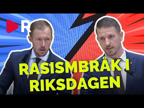 Rasismbråk i riksdagen när SD vill skicka kriminella utomlands thumbnail