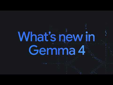 What’s new in Gemma 4 thumbnail